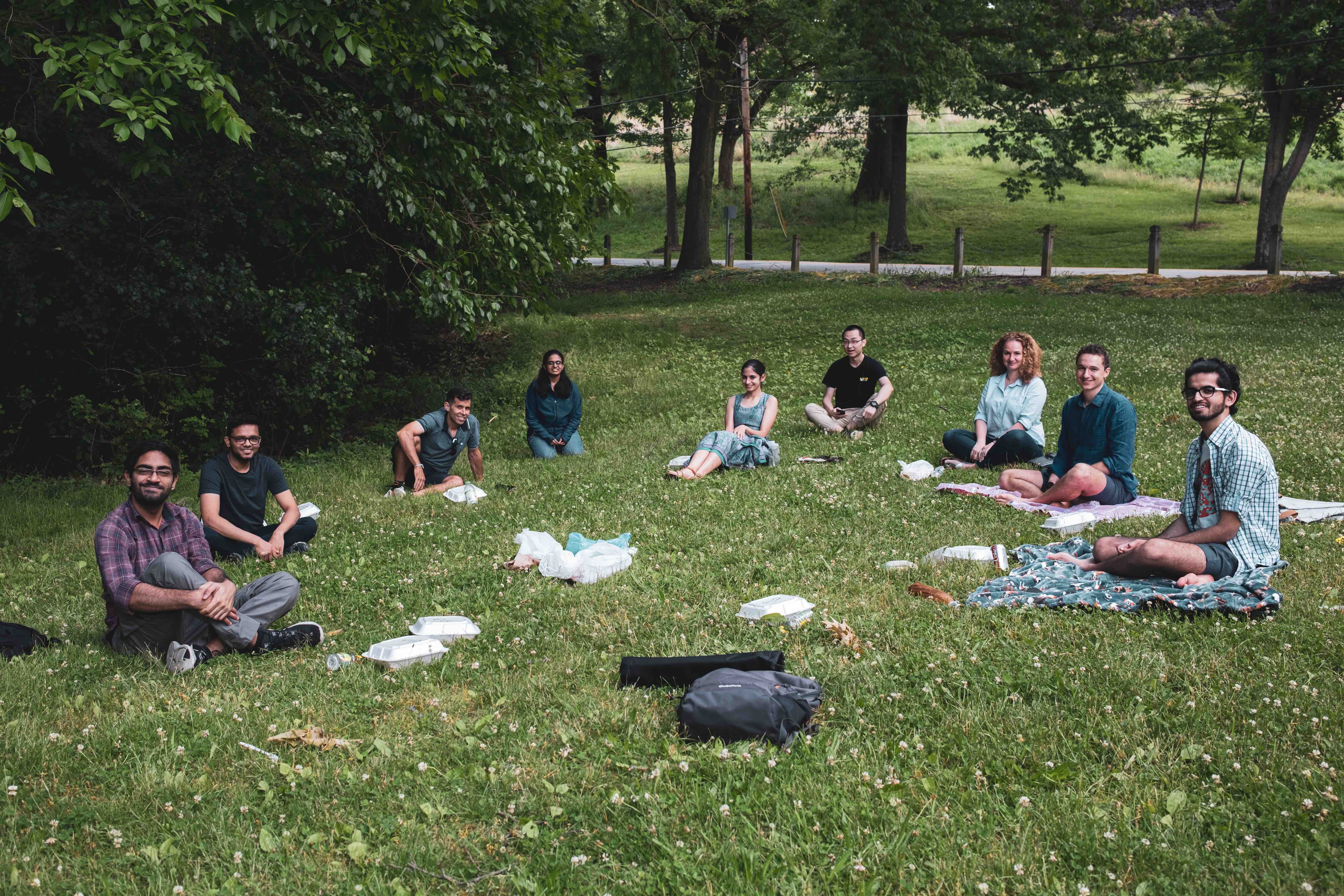 First socially distanced picnic